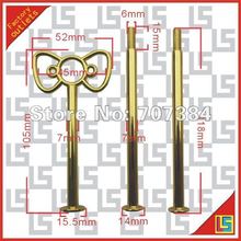 3-tier gold butterfly style cake stand rods /cake stand plate handles 2024 - buy cheap