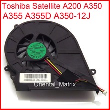 Бесплатная доставка Новый AB0805MX-HB3 DC5V 0.38A 3Pin вентилятор для Toshiba Satellite A355D A200 A350 A355 A350-12J вентилятор 2024 - купить недорого