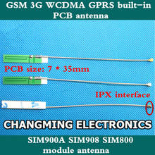 GSM 3G WCDMA GPRS Встроенная PCB антенна SIM900A SIM908 SIM800 модуль антенна частота 900/1800/2100 МГц (Бесплатная доставка) 10 шт. 2024 - купить недорого