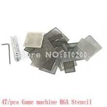 47pcs/set Game Consoles Directly Heating BGA Stencil + BGA Jia BGA Reball Kit For XBOX 360CPU PS3-CPU WII GPU CXD2949CGB 2024 - buy cheap