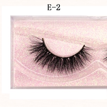 3D eyelashes Mink eyelashes handmade makeup full strip soft mink eyelashes fluffy lashes full volume false eyelashes E02 2024 - buy cheap