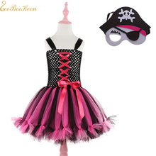 Pirate Cosplay Costume For Girls Tutu Dress Pirate Costume 1-12Years children Anime Copslay Movie Role play Suit Holiday Gift 2024 - buy cheap