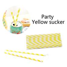 25pcs Disposable Paper Straws for Birthday Christmas Wedding Party Supplies Straws Dot Striped Colorful Straw Nontoxic 2024 - buy cheap