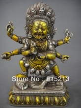 wang 000329 China Copper Bronze Four-armed Avalokitesvara * Kwan-Yin Guan Yin Buddha 2024 - buy cheap
