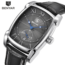 BENYAR Brand Luxury Men's Watch Date 30m Waterproof Clock Male Casual Quartz Watches Men Wrist Sport Watch erkek kol saati 2024 - buy cheap