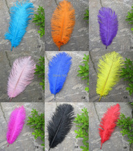 Plumas plumaje decorativas de avestruz para mesa de boda, centros de mesa para el hogar, 25-30 cm / 10-12 pulgadas, 100 Uds. 2024 - compra barato