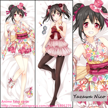 Lovely Anime Love Live Yazawa Nico Kimono Cute Japanese Pillowcase Pillow Case Cover decorative Hugging Body Bedding 2024 - buy cheap