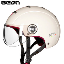 BEON Scooter Open Face Motorcycle Helmet Casco Capacete Casque Moto Helmets Helm Kask For  Motocyklowy Motociclista 2024 - buy cheap
