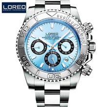 200M Diving LOREO Men's Watches Top Brand Luxury Full Steel Mechanical Watch Men Automatic Waterproof Sport Watches Montre Homme 2024 - buy cheap