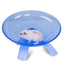 Samll Animals Guinea Pig Cage Hamster Mouse Running Disc Flying Saucer Exercise Run Wheel Accessories 18*18*11cm 2024 - buy cheap