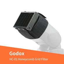 Godox HC-01 aluminum Honeycomb Grid Filter for Nikon Canon Pentax Godox YONGNUO Speedlite Flash Photo Studio Accessories 2024 - buy cheap