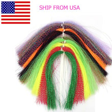 32 Bags Fly Tying Material Crystal Flash Holographic Fishing Lure Tying Making 32 Colors 150pcs/bag USA Shipping 2024 - buy cheap