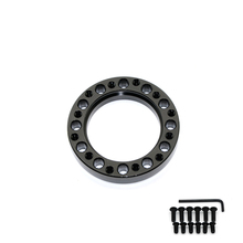 Universal Steering Wheel Hub Spacer 12MM Steering Wheel Hub Boss Kit Adapter Spacer Black 2024 - buy cheap