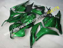 Injection Mold For Honda CBR600RR F5 09-12 CBR600 RR 2009-2012 CBR600F5 All Green ABS Fairing Kit (Injection Molding) 2024 - buy cheap