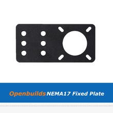 Placa de montaje de Motor Openbuilds, accesorios para impresora 3D, soporte de montaje fijo NEMA 17 DE ALUMINIO 2024 - compra barato