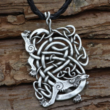 Su brillaba Medieval estaño dragón gótico fantasía COLLAR COLGANTE nórdico vikingos collar nórdico encanto escandinavo nórdico de la joyería 2024 - compra barato