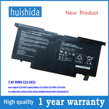 7,4 V 50Wh C22-UX31 New original laptop battery for Asus UX31 UX31A UX31E UX31A-R4004H C21-UX31 C23-UX31 series 2024 - buy cheap