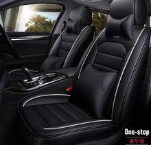 Universal PU Leather car seat covers For Nissan Qashqai Note Murano March Teana Tiida Almera X-trai auto accessories car sticker 2024 - buy cheap