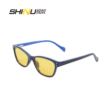 Gafas de lectura antirayos azules para ordenador, lentes de alta calidad, protección UV, resistentes a la radiación, SH011 2024 - compra barato