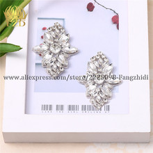 FZD-Aplique de diamantes de imitación para novia, accesorio de arreglo en caliente, 100 piezas, para zapatos, apliques pequeños 2024 - compra barato