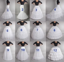 2021 feminino casamento saia de saia lolita ballet rockabilly crinoline 2024 - compre barato