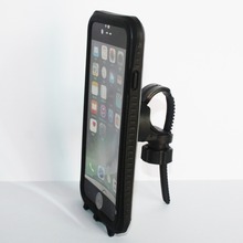 Suporte de telefone para bicicleta ou bicicleta, estojo de telefone para bicicleta, guidão, suporte com aderência, capa à prova d'água para iphone 6/6 plus 2024 - compre barato