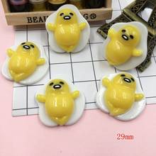 Resin Cute Kawaii Egg, Resin Flat back Cabochons for Phone Decoration, Scrapbooking, DIY 2024 - buy cheap