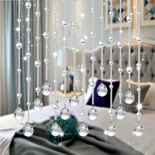 Luxury Crystal Glass Bead Curtain Living Room Bedroom Window Door Wedding Backdrop Decoration Supplies New Arrival Fast Shipping 2024 - buy cheap