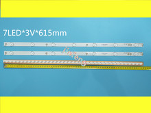 Faixas de led de retroiluminação para 32phf5755/t3 tpt315b5, 30 tamanhos com 7leds, 100% mm x 18mm e 614mm 2024 - compre barato
