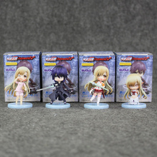 Conjunto de bonecos espada anime 4 tamanhos, figuras de ação são kirito asuna niitengo pvc modelo brinquedos bonecas 5-6cm 2024 - compre barato
