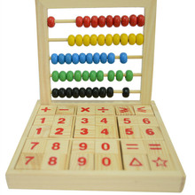 Math Toys Learning & Education kids abacus calculate wooden bead soroban kids math learning box Educational abacus 2024 - buy cheap