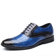 Oxford masculino de couro, sapato estilo britânico casual de marca oxford 2024 - compre barato