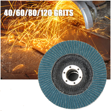 Flap Sanding Disc 115mm 40/60/80/120 Grits Round Sandpaper Sanding Paper Discs 4.5 inches Grinding Wheels Flap Discs 2024 - buy cheap