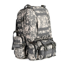 Outdoor 50L Military Rucksacks Tactical Molle Backpack Assault Pack Combat Backpack Trekking Bag 4 In 1 Multifunctional Hiking 2024 - buy cheap