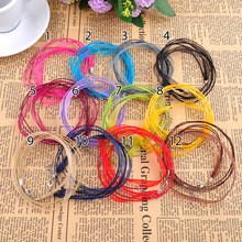 Free Shipping New Silk Organza Ribbon Necklace Strap wax Cord 18" Chain 10pcs/lot Lobster Clasp U choose color 2024 - buy cheap