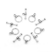 20set/lot new arrival jewely findings Tibetan Silver Toggle Clasps Ring 13*9mm for necklace bracelet OT clasp 2024 - buy cheap