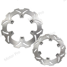 For Suzuki RM125 1999 - 2005 Front Rear Brake Disc Disk Rotor Kits Motorcycle RM 125 250 2000 2001 2002 2003 2004 99 02 03 04 05 2024 - buy cheap