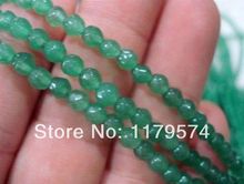 NEW Thermal free deliver goods wholesale and retail Beautiful AA++ 4mm Faceted Aventurine Loose Beads Accessory Parts 15" wj570 2024 - buy cheap