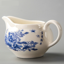 Juego de té de porcelana, tetera China de Tetera de cerámica, taza de feria, colador de café y té, vajilla China de blanco, D003 2024 - compra barato