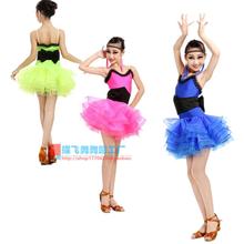 Adult Child Latin dance costume gauze cake  latin dance dress for Adult children latin dance competition dresses S-4XL 2024 - buy cheap