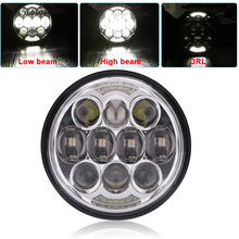 Faro LED de 80W para motocicleta, luz de conducción para proyector de 3/4, Sportster,Triple,Low Rider, Glide ancho, 5-5,75, 883 2024 - compra barato