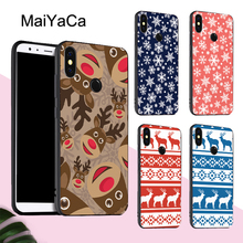 Рождественский чехол MaiYaCa для Xiaomi Redmi Note 8 9 Pro K30 7 8T 9S 7A 8A Mi 10 9 Lite 9T A3 Max3 Mix3 2024 - купить недорого