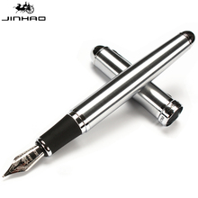 JINHAO X750 Stainless steel Business office Medium Nib Fountain Pen New ink pen 2024 - buy cheap