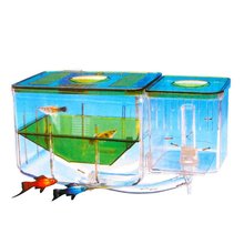 Saim Mini Aquarium Plastic Fishes Bowl Betta Fish Tank Accessories For Aquarium Turtle Tank Decoration aquario Breeding Box 2024 - buy cheap