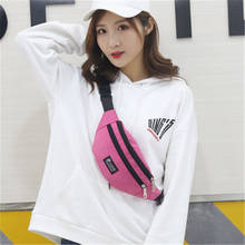 SHUJIN 2019 Fashion   For Women Men Waist Bag Colorful Unisex Waistbag Belt Bag Mobile Phone Zipper Pouch Packs Belt 2024 - buy cheap