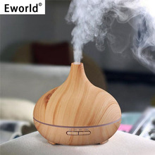 Eworld 300ml Air Humidifier Essential Oil Diffuser Aroma Lamp Aromatherapy Electric Aroma Diffuser Mist Maker for Home Use 2024 - buy cheap