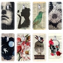 Phone Case For Nokia X6 7 Plus Black Flower Girl Skull Space Star Retro Floral Silicone Soft Back Cover For Nokia 1 2 3 5 6 8 2024 - buy cheap