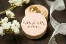 Custom ring box Personalized Ring Box Ring bearer box Wooden ring box Unique ring box, Custom Names Ring Box Mr & Mrs Wedding 2024 - buy cheap