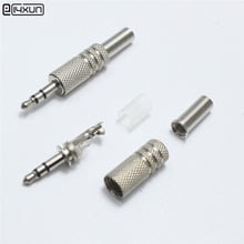 Enchufe de conector de Audio RCA de 3 polos, 2 uds., 3,5mm, 3,5mm, 3,5mm, para cabeza ESTÉREO 2024 - compra barato