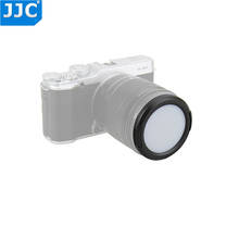 Jjc-protetor para lente de câmera, 49/52/55/ 58/62/ 67/72/77mm, cor branca, para sony/nikon/canon/olympus/pentax 2024 - compre barato
